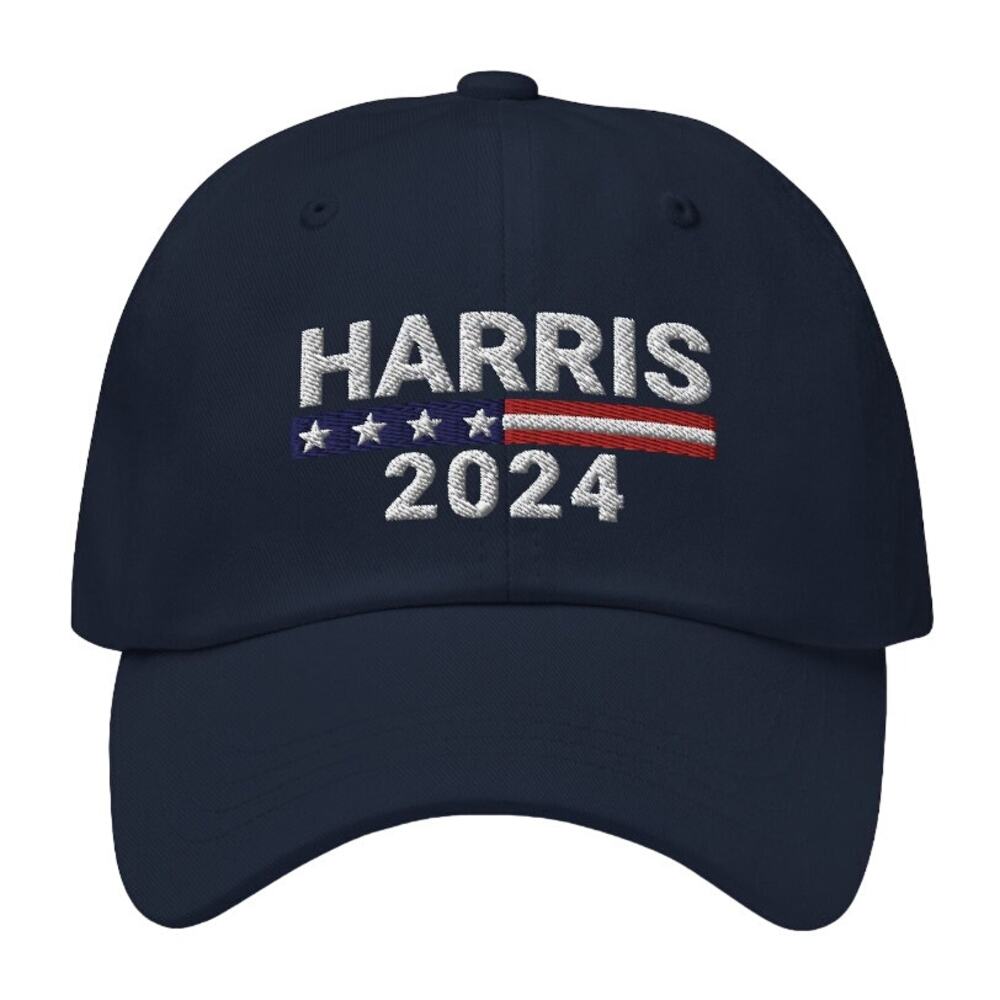 Kamala Harris Campaign 2024 Adjustable Hat in Blue